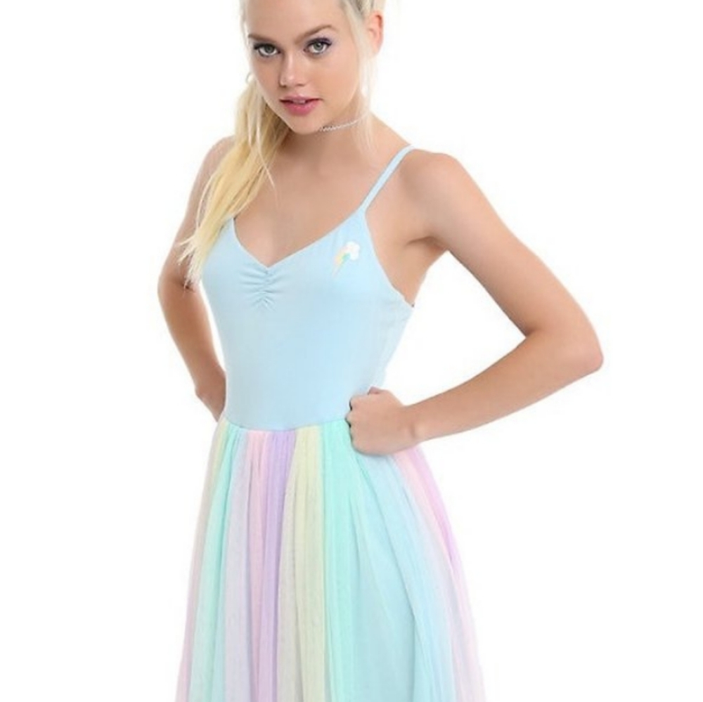 ISO my little pony dress hot topic s m rainbow - Picture 1 of 1